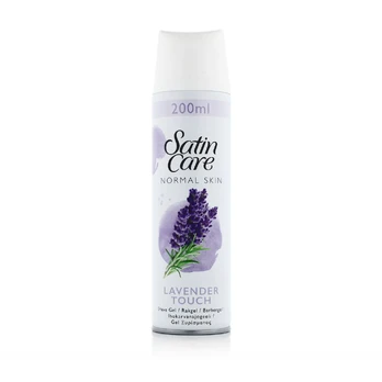 Gillette Satin Care Normal Skin Lavender Touch Shave Gel 200 ml