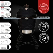 KAMADOCLUB PRO 2 PREMIUM+ KEPSNINĖ, JUODA kaina