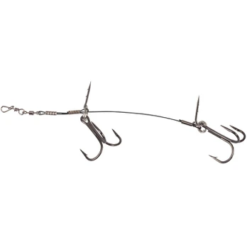 Dviguba sistemėlė, 14,5 cm IRON CLAW RIG SYSTEM DOUBLE
