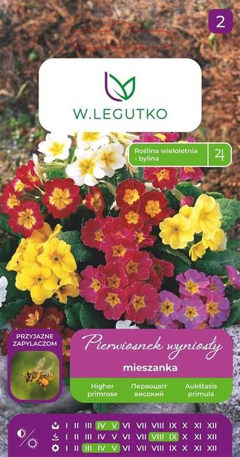Nežinomas Sėklos raktažolė MIX, 0.3 g