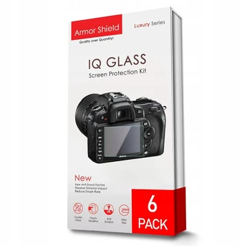 Objektyvas 6 vnt. sustiprinta lcd apsauga nikon d7200