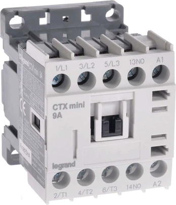 Legrand CTX3 MINI 3P 9A 1NO 230V AC - 417026