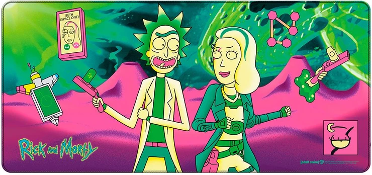 Rick And Morty - Space Beth Adventure (Mousepad)