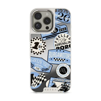 Finish Line - iPhone 16 Pro Case, Elite Mirror Light (MagSafe) / Silver
