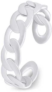 Brilio Silver Brilio Sidabrinis Stylish sidabrinis open ring RI082W