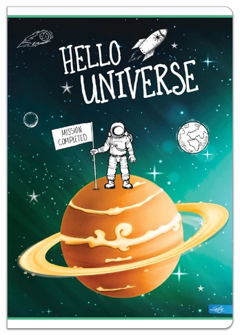 Sąsiuvinis SPACE, A5 24 lapai 80 g