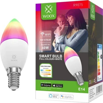 WOOX R9075 Smart Bulb E14 RGB+CCT
