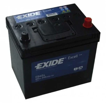 Akumuliatorius EXIDE 60 Ah 390 A EN 12V