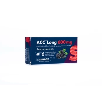 ACC LONG 600 mg šnypščiosios tabletės N6