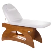 Beauty Line Stacionarus masažo stalas VEGA SPA MASSAGE TABLE NUT kaina