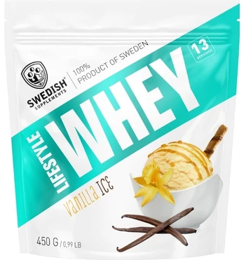 Swedish Supplements Lifestyle Whey, Vanilla Ice, 450 g