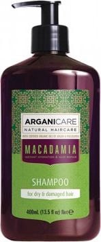 Arganicare Macadamia šampūnas sausiems ir pažeistiems plaukams 100ml