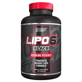 Nutrex lipo 6 juodas 120 caps.