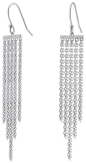 Silvego Long sidabrinis earrings Chiara JJJ0210E1