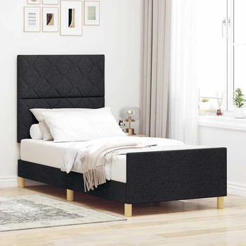 Lova Juoda 100x200 cm Audinys