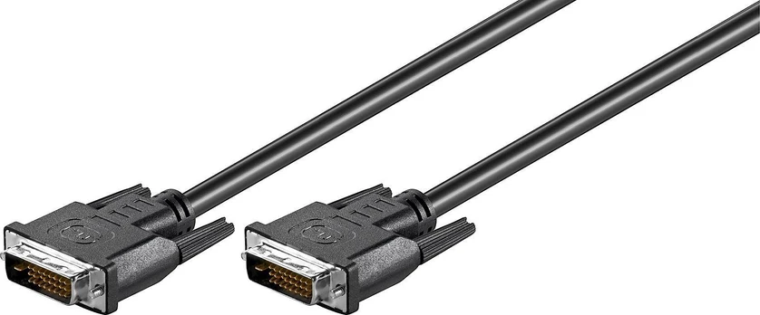 Ostatní Kabelis Goobay DVI-D – DVI-D 5m Juodas (68084)