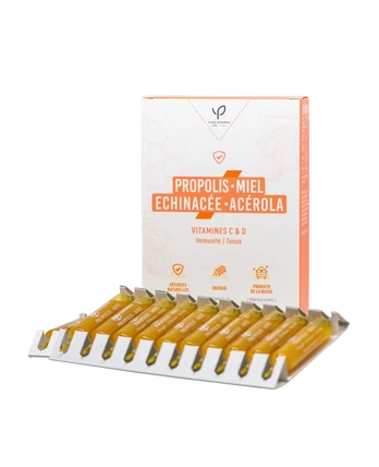 Vitavea Propolis su rausvažiede ežiuole, acerola, vitaminais C ir D