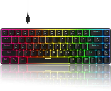 Magegee MK-BOX Black, RGB, Amethyst Switch, US