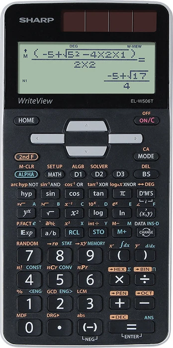 Sharp calculator Scientific EL-W506TGY