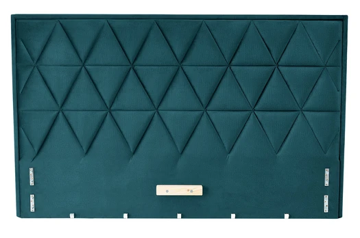 Lovos galvūgalis Modulo W5, 175 cm x 8 cm, 120 cm, žalia