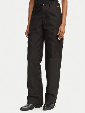 G-STAR Medžiaginės kelnės Holt D29512-D387 Juoda Regular Fit
