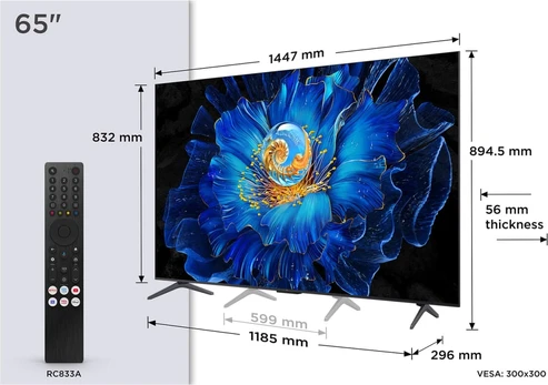 Televizorius TCL C69KS