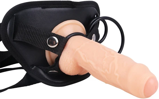 Varpos imitatorius Strap On, balta