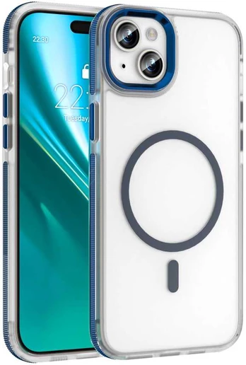 Dėklas Telforceone Etteri Icy Mag case for iPhone 15 6,1' mėlynas
