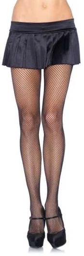 Leg Avenue Hosiery Boland Traciks Sorte netstrømpebukser XL