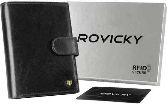 Vyriška odinė piniginė Rovicky RV102