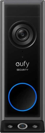 Home video doorbell with internal ringer Anker eufy E340, 2K juodas