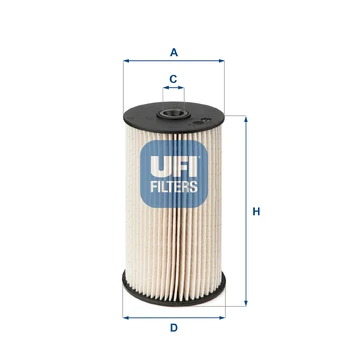 Kuro filtras UFI 26.007.00