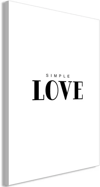Artgeist Paveikslas - Simple Love (1 Part) Vertical