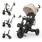 KINDERCRAFT triratukas SPINSTEP 2 Plus, smėlinis, KRSPST02BEGPL00 kaina