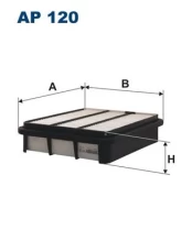 Oro filtras FILTRON AP120 kaina