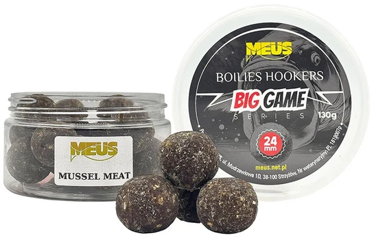 Boiliai Meus Big Game Pop Up 24mm - Mussel Meat