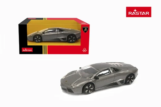 „Metal Car“ 1:43 „Lamborghini Reventon“ pilkos spalvos RASTAR
