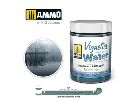 AMMO by MIG Jimenez AMMO MIG - Akrilinis vanduo LAKE WATERS, 100ml, 2242