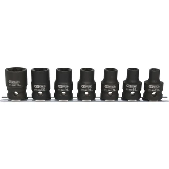 KS Tools 1/2" Torx E-Power galvučių rinkinys, 7 dalių, E10-E24 (515.1106)