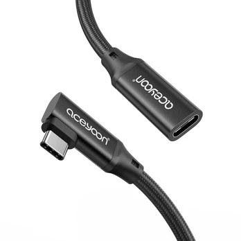 USB C prailginimo kabelis 0,5 m 240W 20Gbps 4K