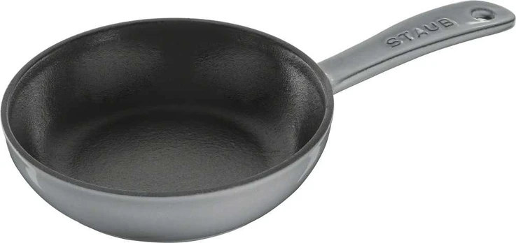 STAUB Ketaus keptuvė 16 cm, grafitas