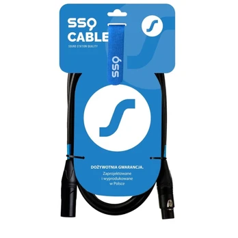 SSQ kabelis XX10 - XLR-XLR kabelis, 10 metrų