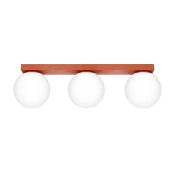 Sollux Lighting lubinis šviestuvas Yoli 3, oranžinis/baltas