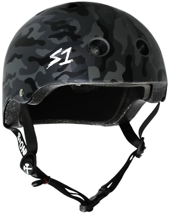 S-ONE LIFER HELMET - BLACK CAMO MATTE M