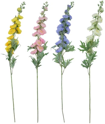 Dirbtinė gėlė „FLOWERLY H90cm“ „Alcea Double“, mišinys