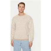 Jack & Jones Megztinis Calvin 12269031 Smėlio Relaxed Fit