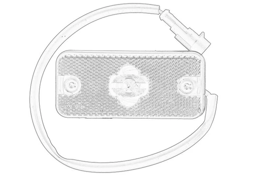 Gabaritų žibintai OE IVECO 504097924