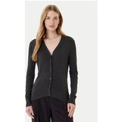 Calvin Klein Kardiganas LV044C346G Pilka Regular Fit