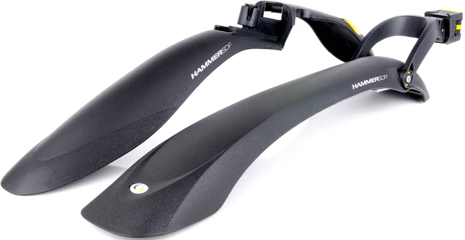 Purvasaugis Simpla Hammer SDE Speed MUDG80, plastikas, juoda, 27.5", 2 vnt.
