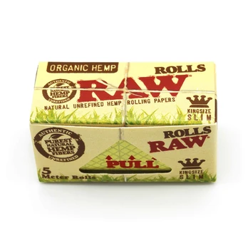 Popierėliai “RAW Organic King Size Slim Rolls”